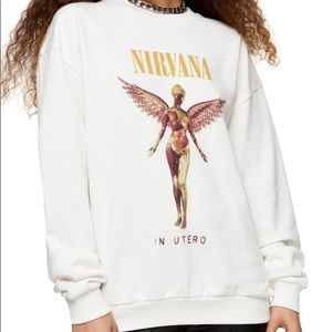 Topshop Nirvana Sweatshirt